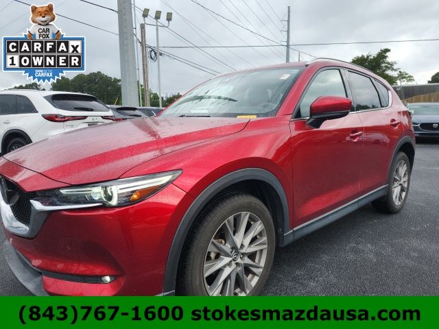 2021 Mazda CX-5 Grand Touring Red at Stokes Mazda