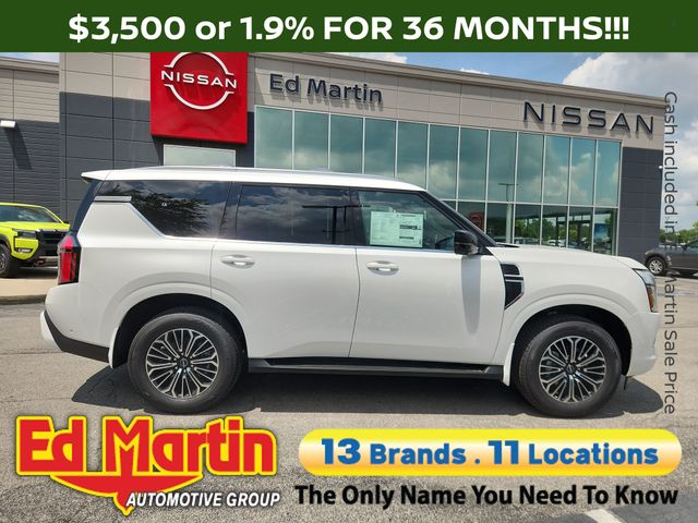 Aspen White 2026 Nissan Armada SUV / Crossover Four-Wheel Drive 9-Speed Automatic