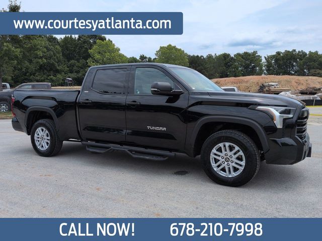 Midnight Black Metallic 2024 Toyota Tundra Pickup Truck Four-Wheel Drive Automatic