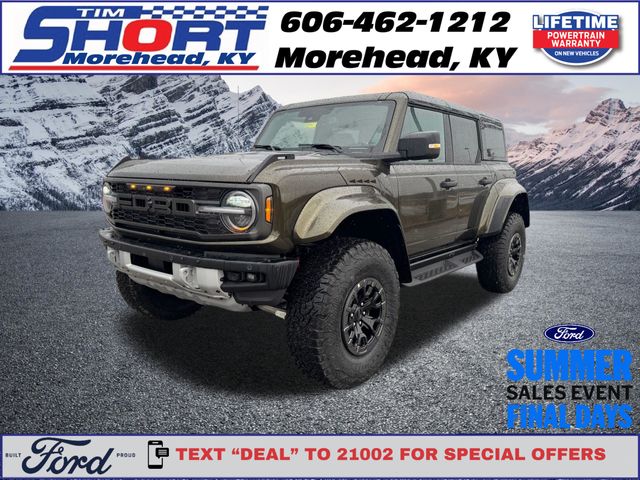 Green Metallic 2025 Ford Bronco Raptor SUV / Crossover Four-Wheel Drive Automatic