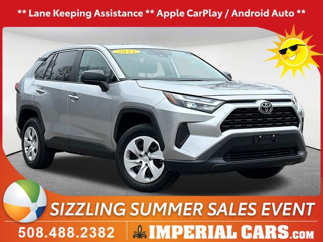 Silver Sky Metallic 2024 Toyota RAV4 SUV / Crossover All-Wheel Drive 8-Speed Automatic