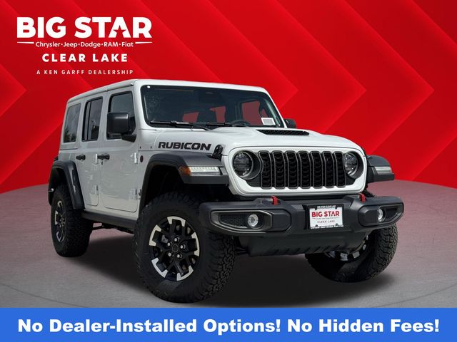 2026 Jeep Wrangler Rubicon White/off-white at Texan Dodge Chrysler Jeep Ram