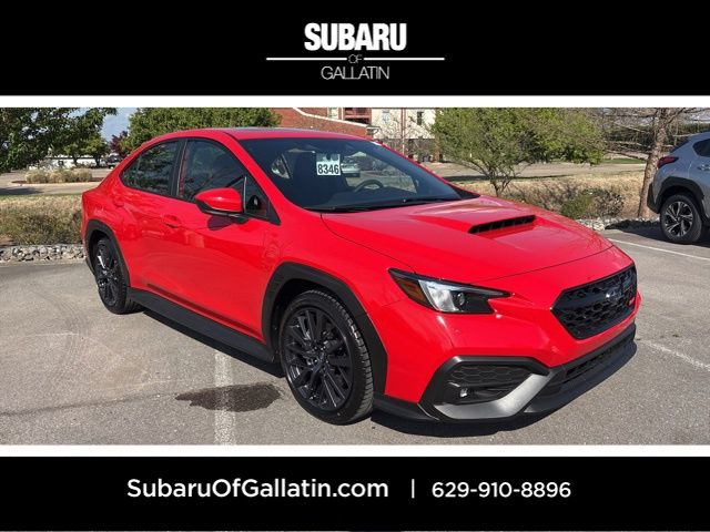 Red 2026 Subaru WRX Premium AWD Sedan All-Wheel Drive 6-Speed Manual