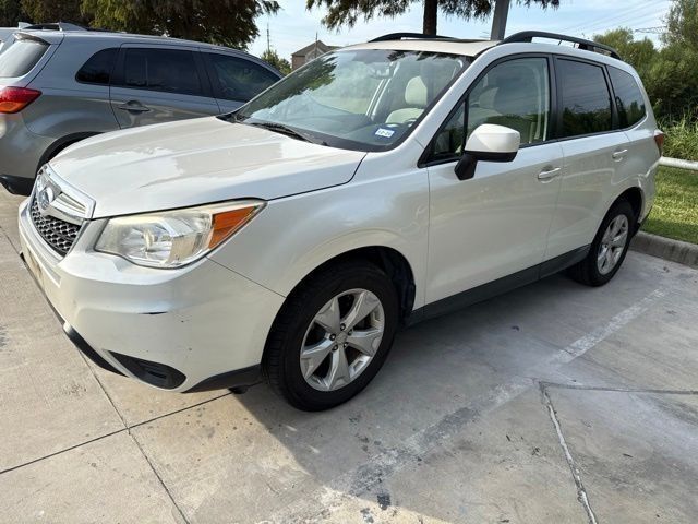 Satin White Pearl 2015 Subaru Forester SUV / Crossover All-Wheel Drive Continuously Variable Transmission