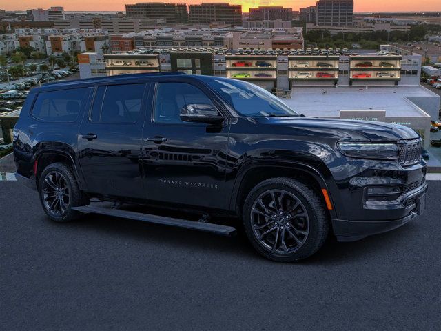 Diamond Black 2024 Jeep Grand Wagoneer L SUV / Crossover Four-Wheel Drive 8-Speed Automatic