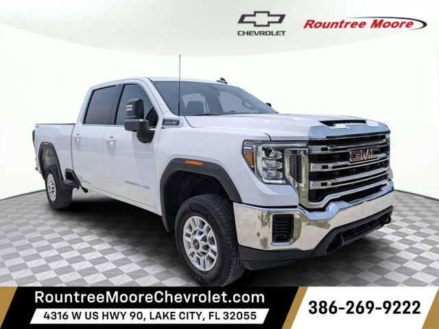 Summit White 2023 GMC Sierra 2500HD Pickup Truck Four-Wheel Drive 6-Speed Automatic