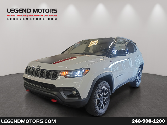Bright White Clearcoat 2026 Jeep Compass SUV / Crossover Four-Wheel Drive 8-Speed Automatic