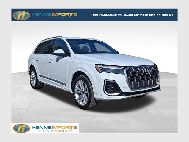 Glacier White Metallic 2025 Audi Q7 quattro Premium Plus 55 TFSI SUV / Crossover All-Wheel Drive 8-Speed Automatic