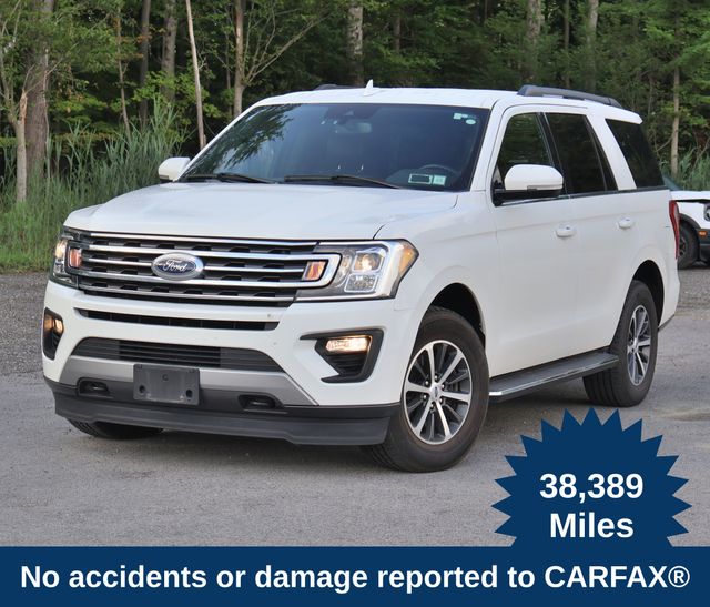 White Metallic 2021 Ford Expedition SUV / Crossover Four-Wheel Drive Automatic