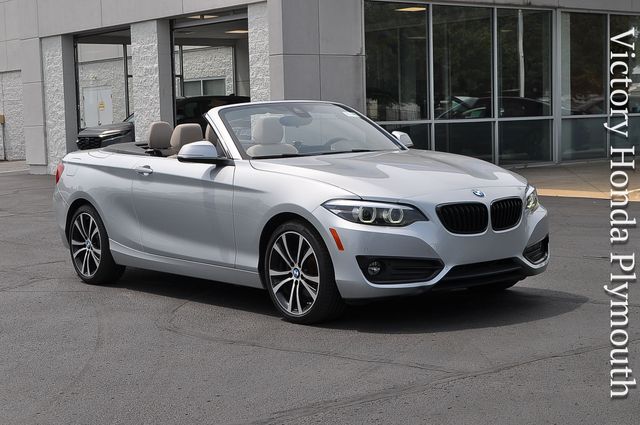Glacier Silver Metallic 2020 BMW 2 Series Convertible All-Wheel Drive 8-Speed Automatic