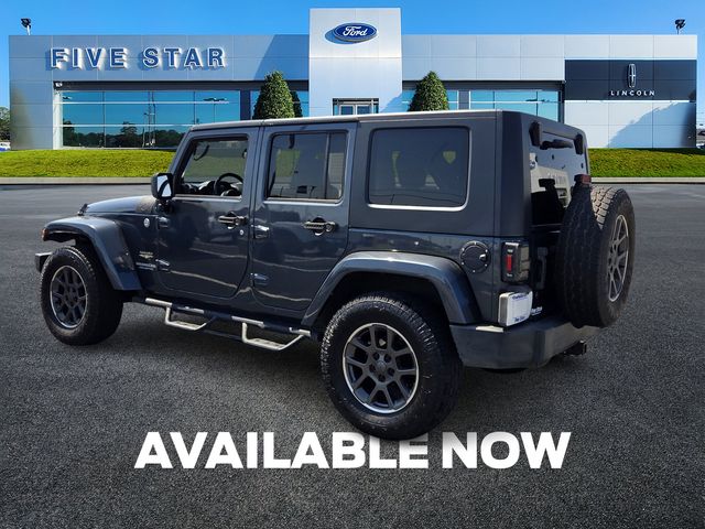 Used 2007 Blue Jeep Unlimited Sahara image 5