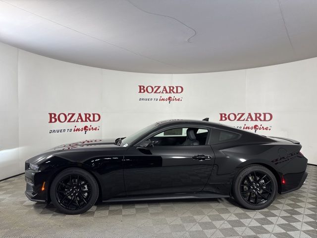 2025 Shadow Black Ford Mustang EcoBoost RWD Coupe