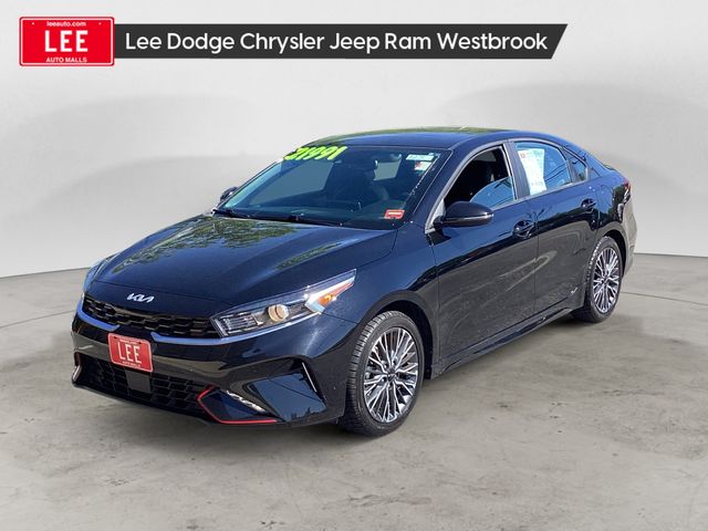 Aurora Black 2024 Kia Forte GT-Line FWD Sedan Front-Wheel Drive Continuously Variable Transmission