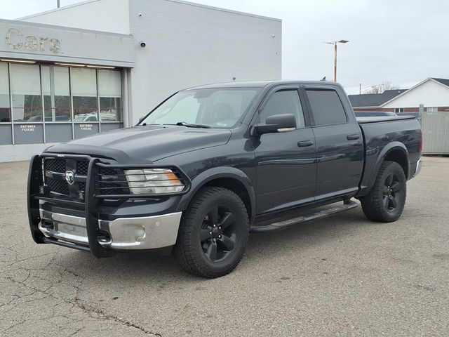 Gray (Maximum Steel Metallic Clearcoat) 2015 RAM 1500 Pickup Truck Four-Wheel Drive 8-Speed Automatic