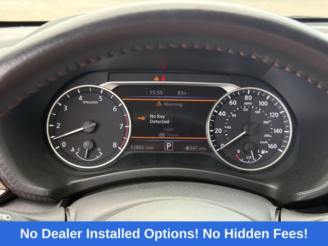 2022 Nissan Sentra SR Orange at North Houston Mitsubishi