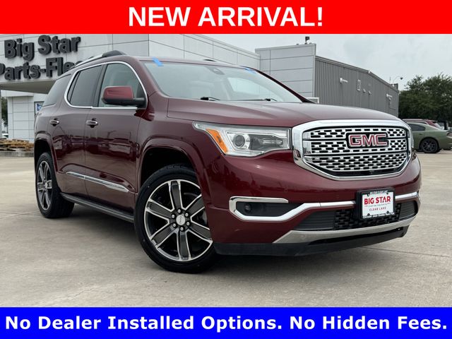 2018 GMC Acadia Denali Red at Autostrade
