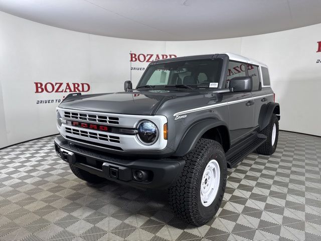 2025 Carbonized Gray Metallic Ford Bronco Heritage Edition 4X4 SUV