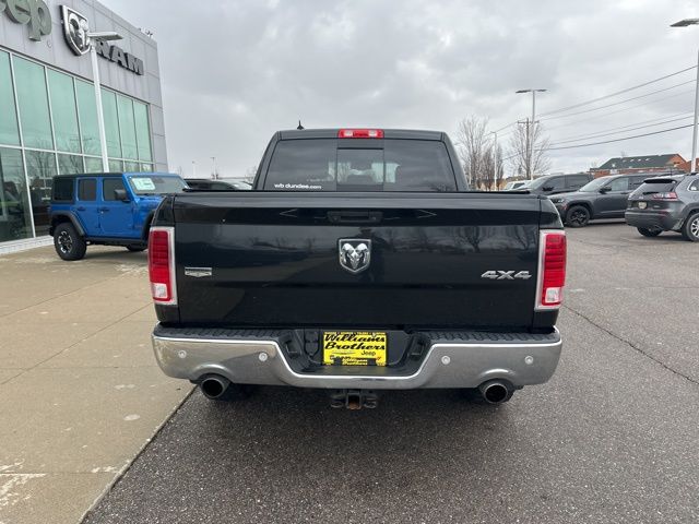 2017 Ram 1500 Laramie - Brilliant Black Crystal Pearlcoat exterior view 6