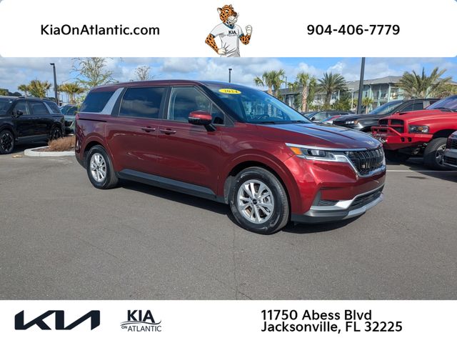 Flare Red 2024 Kia Carnival LX FWD Minivan Front-Wheel Drive 8-Speed Automatic