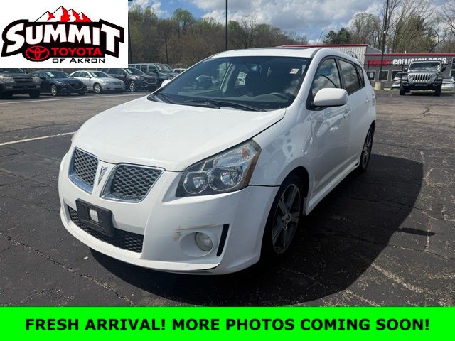 Ultra White 2009 Pontiac Vibe GT Hatchback Front-Wheel Drive 5-Speed Automatic