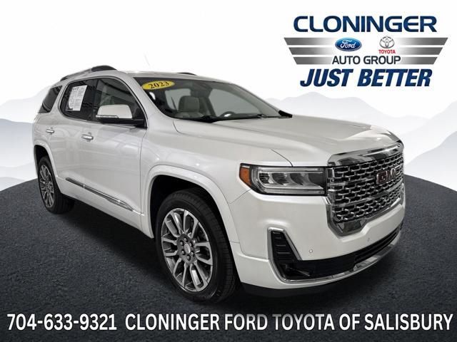 White Frost 2023 GMC Acadia SUV / Crossover Front-Wheel Drive 9-Speed Automatic