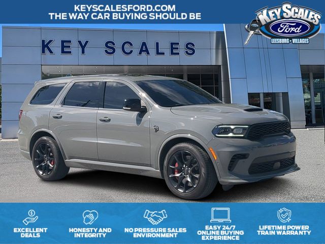 Gray Clearcoat 2024 Dodge Durango SUV / Crossover All-Wheel Drive 8-Speed Automatic