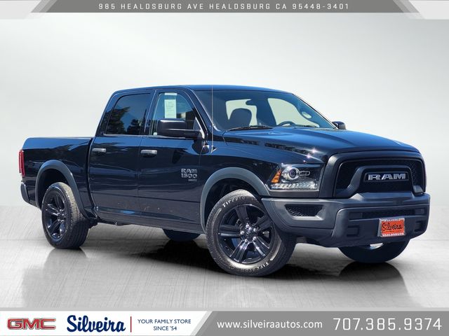 Diamond Black Crystal Pearlcoat 2024 RAM 1500 Pickup Truck 4X2 8-Speed Automatic