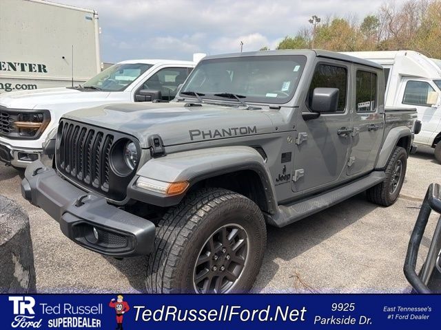 Sting-Gray Clearcoat 2023 Jeep Gladiator Overland Crew Cab 4WD Pickup Truck Four-Wheel Drive 8-Speed Automatic