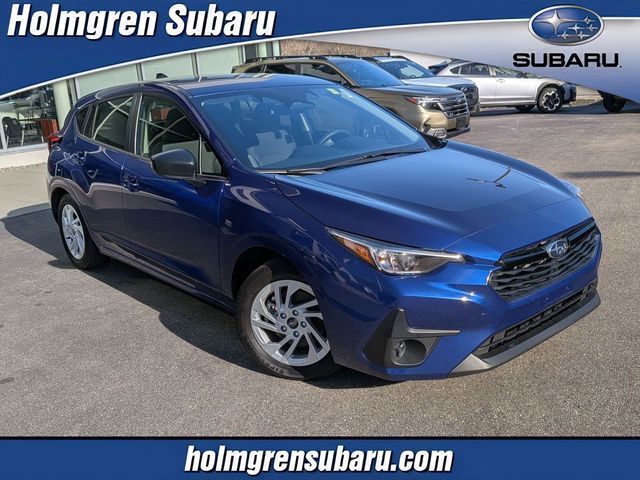 Sapphire Blue Pearl 2024 Subaru Impreza AWD Wagon All-Wheel Drive Continuously Variable Transmission