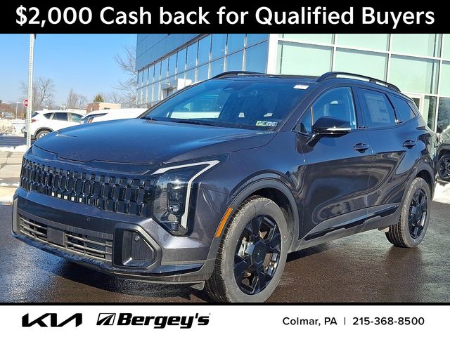Panthera Metal Gray 2026 Kia Sportage X-Line AWD SUV / Crossover All-Wheel Drive 8-Speed Automatic