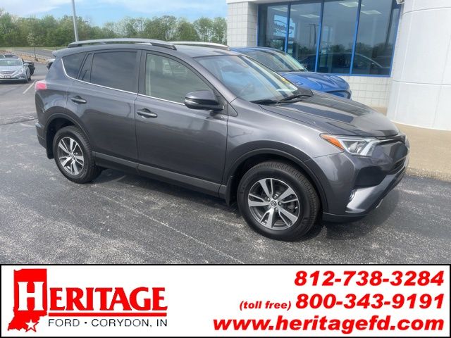 Magnetic Gray Metallic 2018 Toyota RAV4 XLE AWD SUV / Crossover All-Wheel Drive 6-Speed Automatic