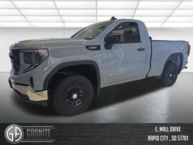 Thunderstorm Gray 2025 GMC Sierra 1500 Pickup Truck Four-Wheel Drive 8-Speed Automatic