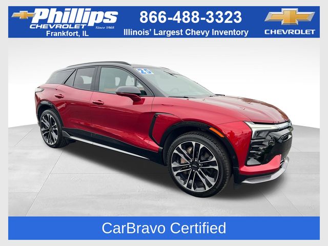 Radiant Red Tintcoat 2025 Chevrolet Blazer EV SS eAWD SUV / Crossover All-Wheel Drive 1-Speed Automatic