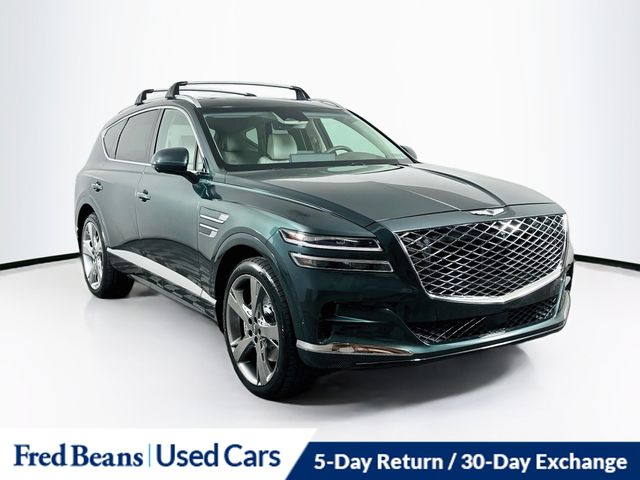 Cardiff Green 2022 Genesis GV80 SUV / Crossover All-Wheel Drive 8-Speed Automatic