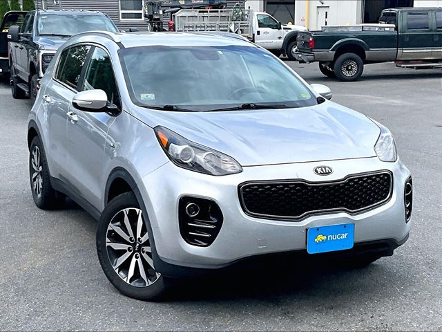 Sparkling Silver 2019 Kia Sportage SUV / Crossover All-Wheel Drive 6-Speed Automatic Overdrive