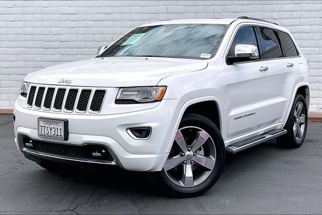White (Ivory 3-Coat) 2016 Jeep Grand Cherokee SUV / Crossover Four-Wheel Drive 8-Speed Automatic