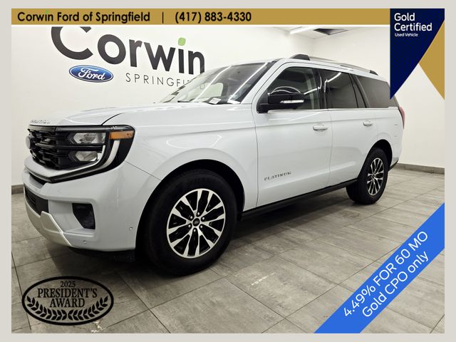 Silver Metallic 2025 Ford Expedition Platinum 4WD SUV / Crossover Four-Wheel Drive Automatic