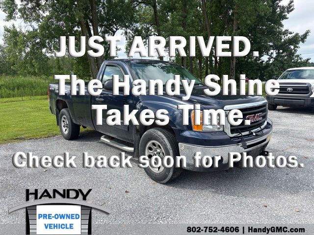 Midnight Blue Metallic 2011 GMC Sierra 1500 Pickup Truck Four-Wheel Drive 6-Speed Automatic
