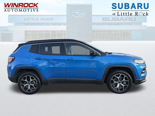 Blue Pearl 2025 Jeep Compass SUV / Crossover Four-Wheel Drive 8-Speed Automatic