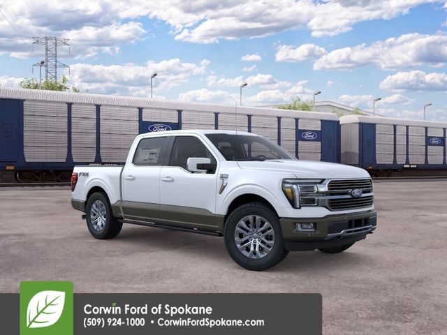 White Metallic 2026 Ford F-150 Pickup Truck Four-Wheel Drive Automatic