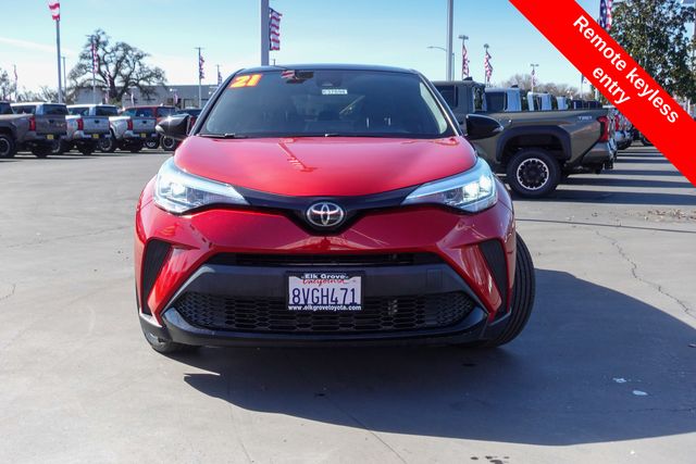 used 2021 Toyota C-HR car, priced at $18,000