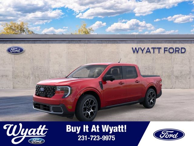 Ruby Red Metallic Tinted Clearcoat 2026 Ford Maverick Pickup Truck All-Wheel Drive Continuously Variable Transmission