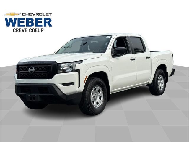 Glacier White 2024 Nissan Frontier Pickup Truck 4X2 9-Speed Automatic Overdrive