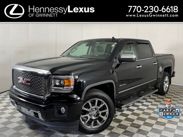 Onyx Black 2014 GMC Sierra 1500 Denali Crew Cab Pickup Truck 4X2 6-Speed Automatic Overdrive