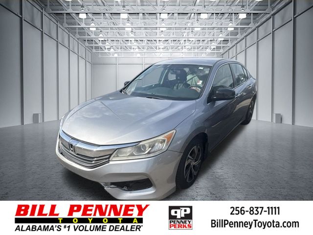 Silver 2017 Honda Accord Sedan Front-Wheel Drive Continuously Variable Transmission