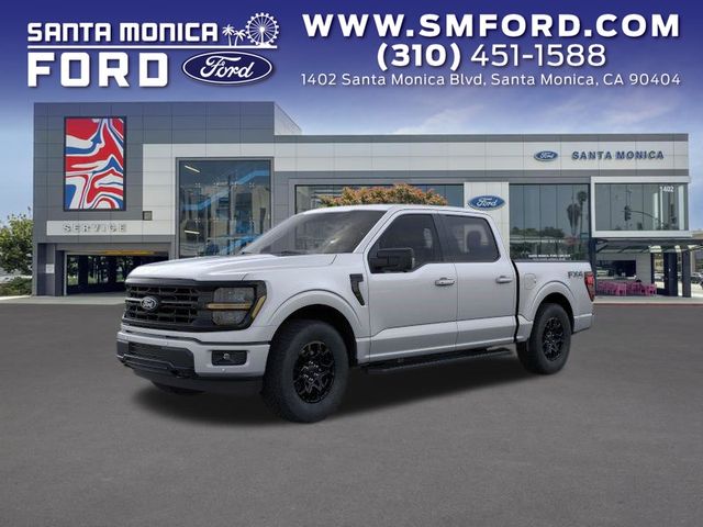 Iconic Silver Metallic 2026 Ford F-150 Pickup Truck Four-Wheel Drive Automatic