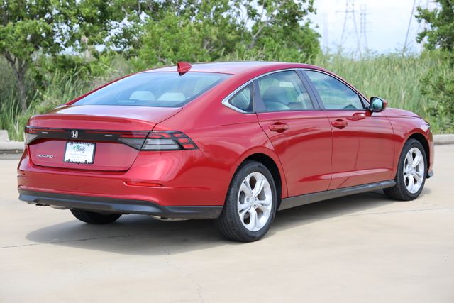 2023 Honda Accord LX Red at Community Honda