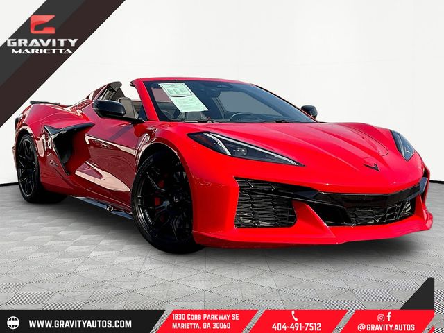 Torch Red 2025 Chevrolet Corvette Convertible Rear-Wheel Drive 8-Speed Dual Clutch