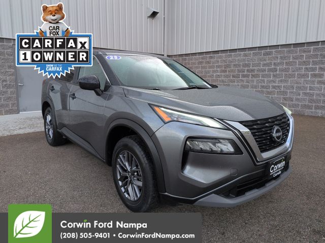 Gray (Gun Metallic) 2023 Nissan Rogue SUV / Crossover All-Wheel Drive Continuously Variable Transmission