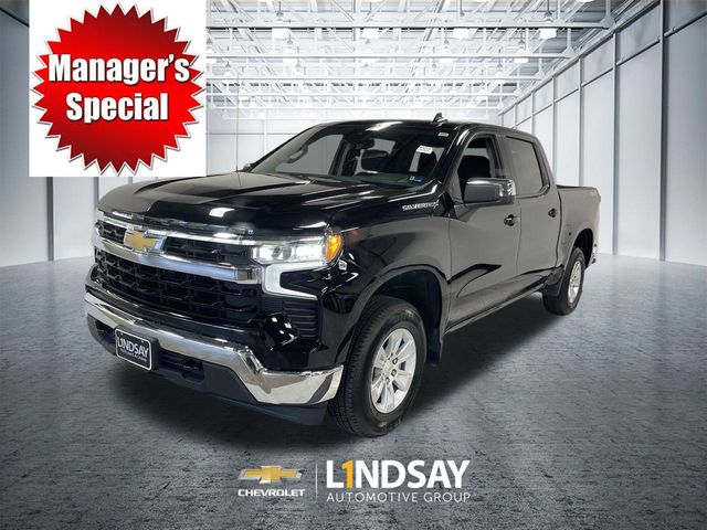 Black 2025 Chevrolet Silverado 1500 Pickup Truck Four-Wheel Drive Automatic